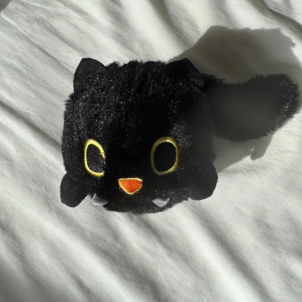 NWOT Bark Box BLACK ALLEY CAT Dog Toy, Super Chewer with Ball Inside, Size L